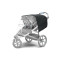 Thule Rain Cover - Husa ploaie pentru Thule Glide Double