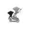 Carucior Thule SLEEK Cadru Gri si Copertina Grey Melange