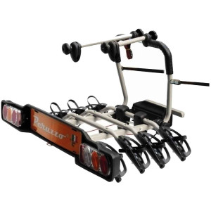 Suporturi biciclete - Pe Carligul De Remorcare 4 , Suport biciclete Peruzzo Parma 4 biciclete 706/4 gri cu prindere pe carligul de remorcare - autogedal.ro