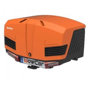 Cutii Portbagaj - Cu prindere pe carligul de remorcare, Cutie portbagaj cu Prindere pe Carligul de Remorcare Towbox V3 Sport Portocaliu - autogedal.ro