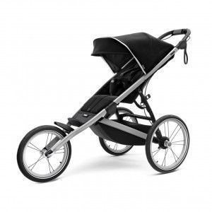 Transport copii - Carucioare urban, Carucior Thule Glide 2 Single Black Aluminium/Jet Black - autogedal.ro