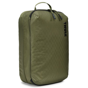Genti, Rucsacuri, Huse - Accesorii genti-rucsacuri Verde , Saculet de depozitare cu 2 compartimente, Thule, Compression Packing Cube mediu, kaki - autogedal.ro