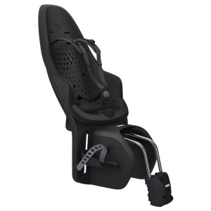 Transport copii - Scaune pentru transport copii, cu montare pe bicicleta Negru , Scaun pentru copii, Thule Yepp 2 Maxi Midnight Black Frame mounted, cu montare pe bicicleta in spate - autogedal.ro