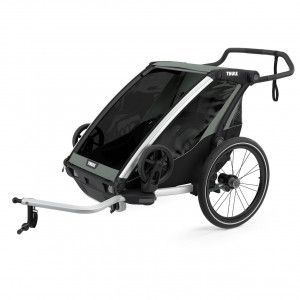 Transport copii, Carucior multisport Thule Chariot Lite 2 Agave - autogedal.ro