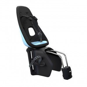 Transport copii - Scaune pentru transport copii, cu montare pe bicicleta Aquamarine , Scaun pentru copii, cu montare pe bicicleta in spate - Thule Yepp Nexxt FRAME Maxi Aquamarine - autogedal.ro