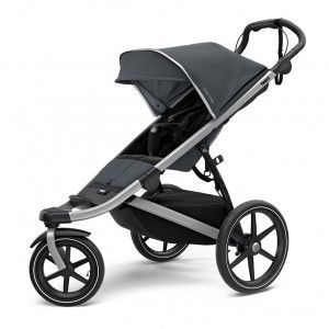 Transport copii - Carucioare urban, Carucior Thule Urban Glide 2 Single Aluminum/Dark Shadow (model2020) - autogedal.ro