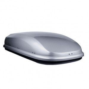 Cutii Portbagaj - Cu prindere pe bare transversale Gri mat , Cutie portbagaj Neumann Aleo Whale 200 Gri Metal - autogedal.ro