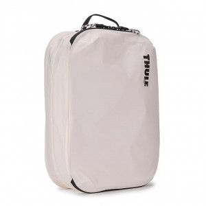 Genti, Rucsacuri, Huse, Saculet de depozitare cu 2 compartimente Thule Compression Packing Cube mediu, alb - autogedal.ro