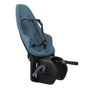 Transport copii - Scaune pentru transport copii, cu montare pe bicicleta Albastru deschis , Scaun pentru copii, Thule Yepp 2 Maxi Aegean Blue Rack mounted, cu montare pe bicicleta in spate - autogedal.ro