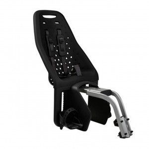 Transport copii - Scaune pentru transport copii, cu montare pe bicicleta Black , Scaun pentru copii, cu montare pe bicicleta in spate - Thule Yepp Maxi Frame-mounted Black - autogedal.ro