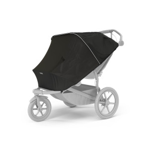 Transport copii - Accesorii carucioare Transparent , Thule Mesh Cover - Husa tip plasa pentru Thule Urban Glide 3 double - autogedal.ro