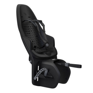 Transport copii - Scaune pentru transport copii, cu montare pe bicicleta Negru , Scaun pentru copii, Thule Yepp 2 Maxi Midnight Black Rack mounted, cu montare pe bicicleta in spate - autogedal.ro
