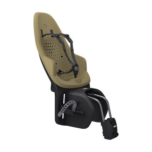 Transport copii - Scaune pentru transport copii, cu montare pe bicicleta Kaki , Scaun pentru copii, cu montare pe bicicleta in spate - Thule Yepp 2 Maxi Frame mounted, Fennel Tan - autogedal.ro
