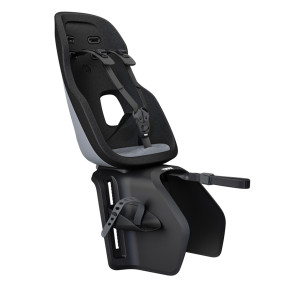 Transport copii - Scaune pentru transport copii, cu montare pe bicicleta, Scaun pentru copii, Thule Yepp Nexxt 2 Maxi Monument Gray Rack mounted, cu montare pe bicicleta in spate - autogedal.ro