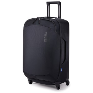 Genti, Rucsacuri, Huse - Trolere 65 L , Geanta voiaj, Thule, Subterra Checked Spinner, 68 cm, 65L, Negru - autogedal.ro