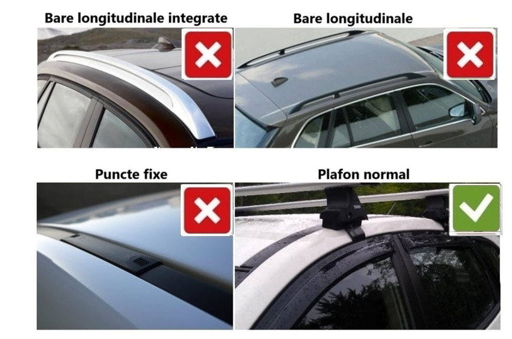 Bare transversale Green Valley EVO  Otel pentru NISSAN Qashqai Suv 2014-2021, cu prindere pe plafon normal