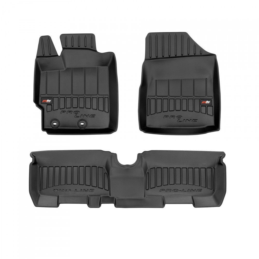 Covorase auto TOYOTA Yaris II 2006-2011 Frogum 3D