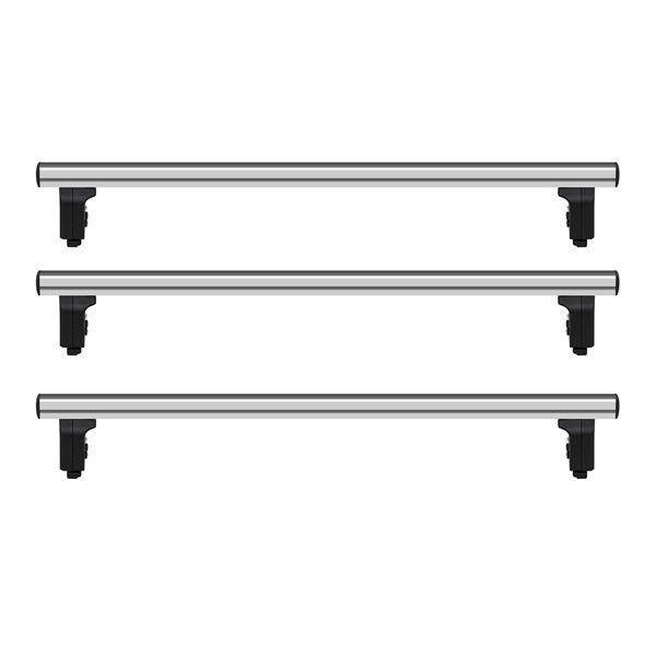 Bare transversale Opel Vivaro (A), model 2001-2014, L1,L2 - H1, aluminiu, Menabo Professional