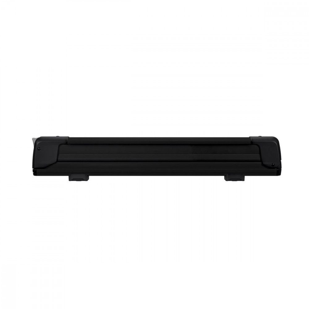Suport ski&snowboard Thule SnowPack Extender 7325 Negru, prindere pe bare transversale aluminiu cu profil T, 5 perechi ski-uri / 2 snowboard-uri