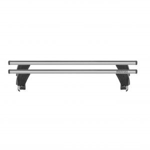 Bare transversale auto Opel Pe caroserie Aluminiu , Bare transversale Menabo Delta Silver pentru Opel Agila (A), 5 usi, model 2000-2007 - autogedal.ro