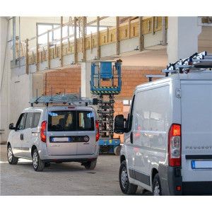 Bare transversale auto Mercedes Pe caroserie Aluminiu , Bare transversale Mercedes Viano 5P MPV (W639), model 2003-2014, aluminiu, Menabo Professional - autogedal.ro