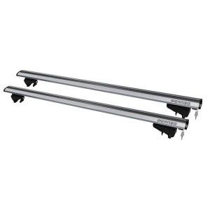 Bare transversale auto BMW Pe bare longitudinale Menabo Aluminiu , Bare transversale Menabo Lince Silver pentru BMW Serie 3 (G21) Touring 2019+ - autogedal.ro
