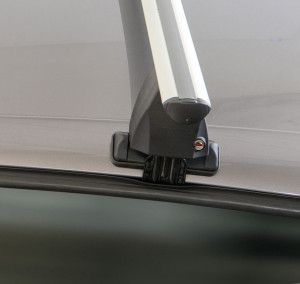 Bare transversale auto Jaguar Pe caroserie Aluminiu , Bare transversale Menabo Delta Silver pentru Jaguar I-Pace (X761), 5 usi, model 2018+ - autogedal.ro